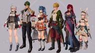 The Hair Color set DLC for the game (Image via Koei Tecmo)